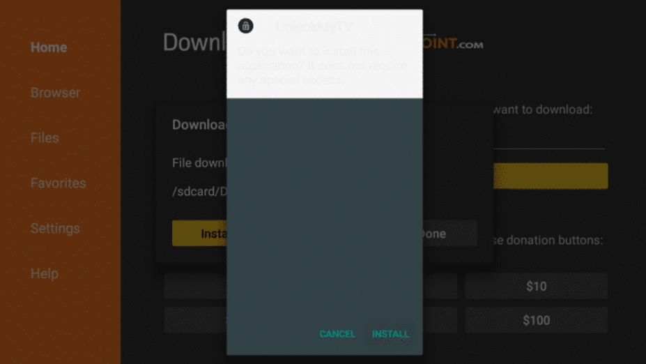 Install Unlockmytv on Firestick